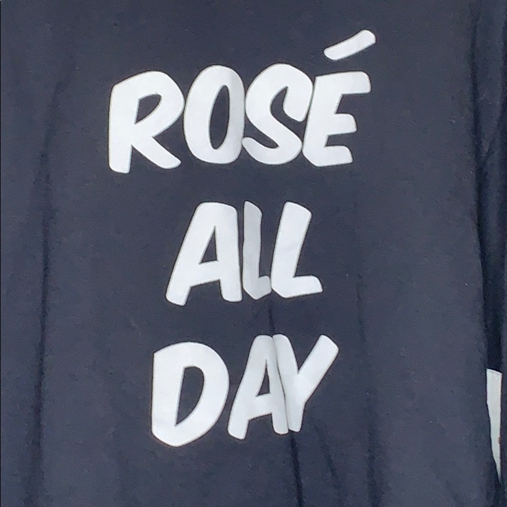 Rosé All Day black sweatshirt size large